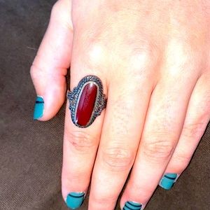 Premier design size 6 sterling silver ring